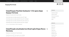 Desktop Screenshot of espacoformula.com